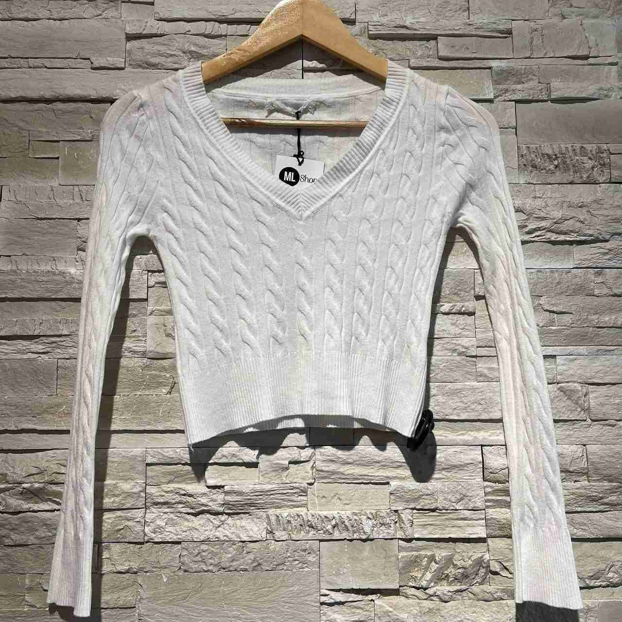 Maglione treccia