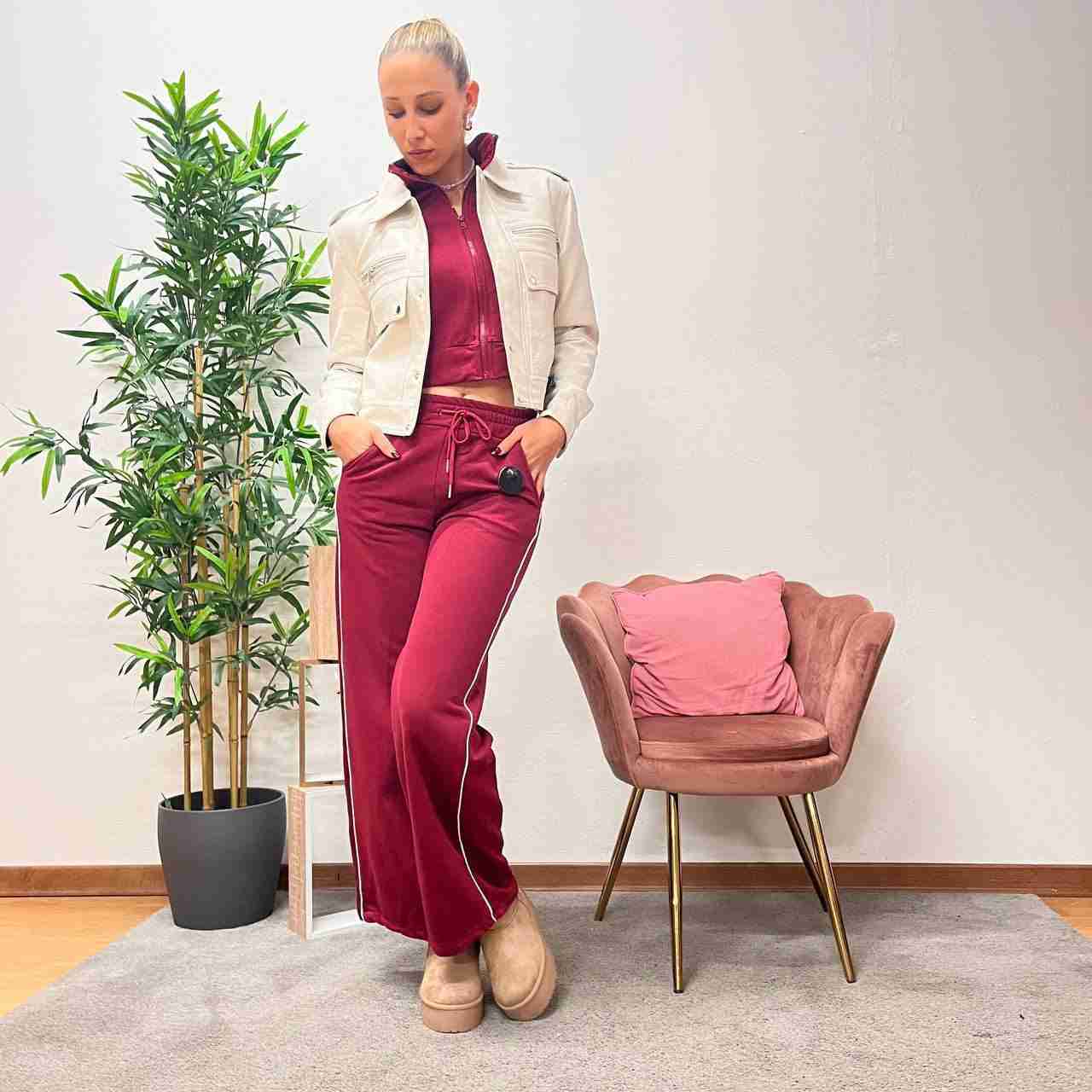 Giacca bold zipper