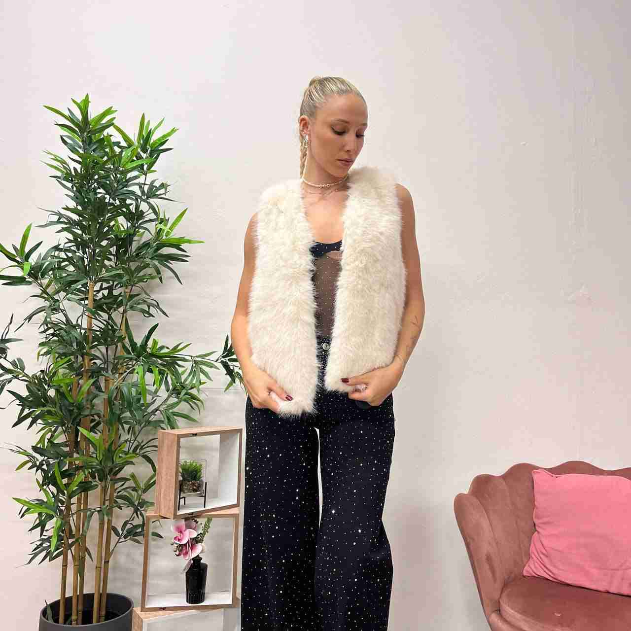 Gilet pelliccia