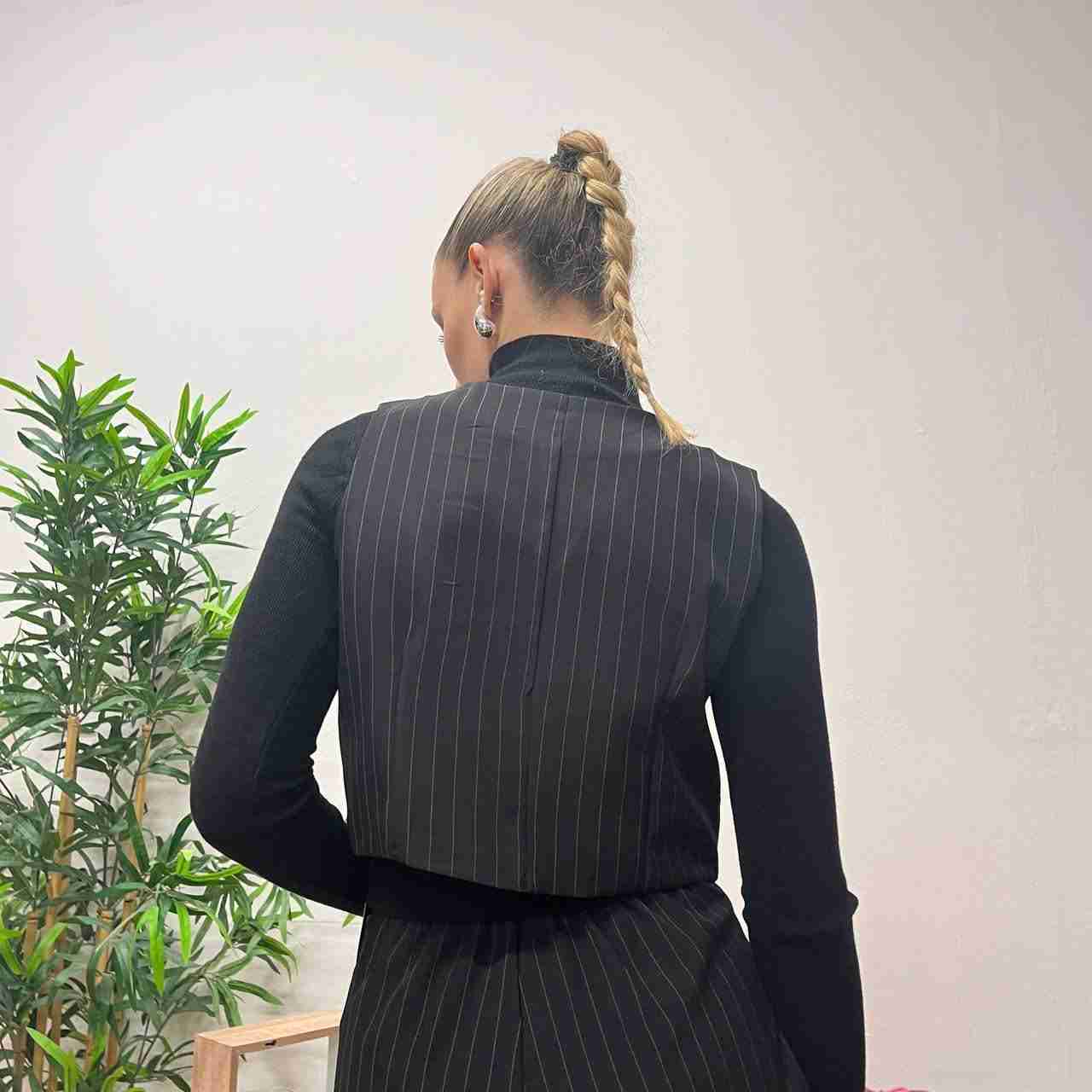Gilet gessato
