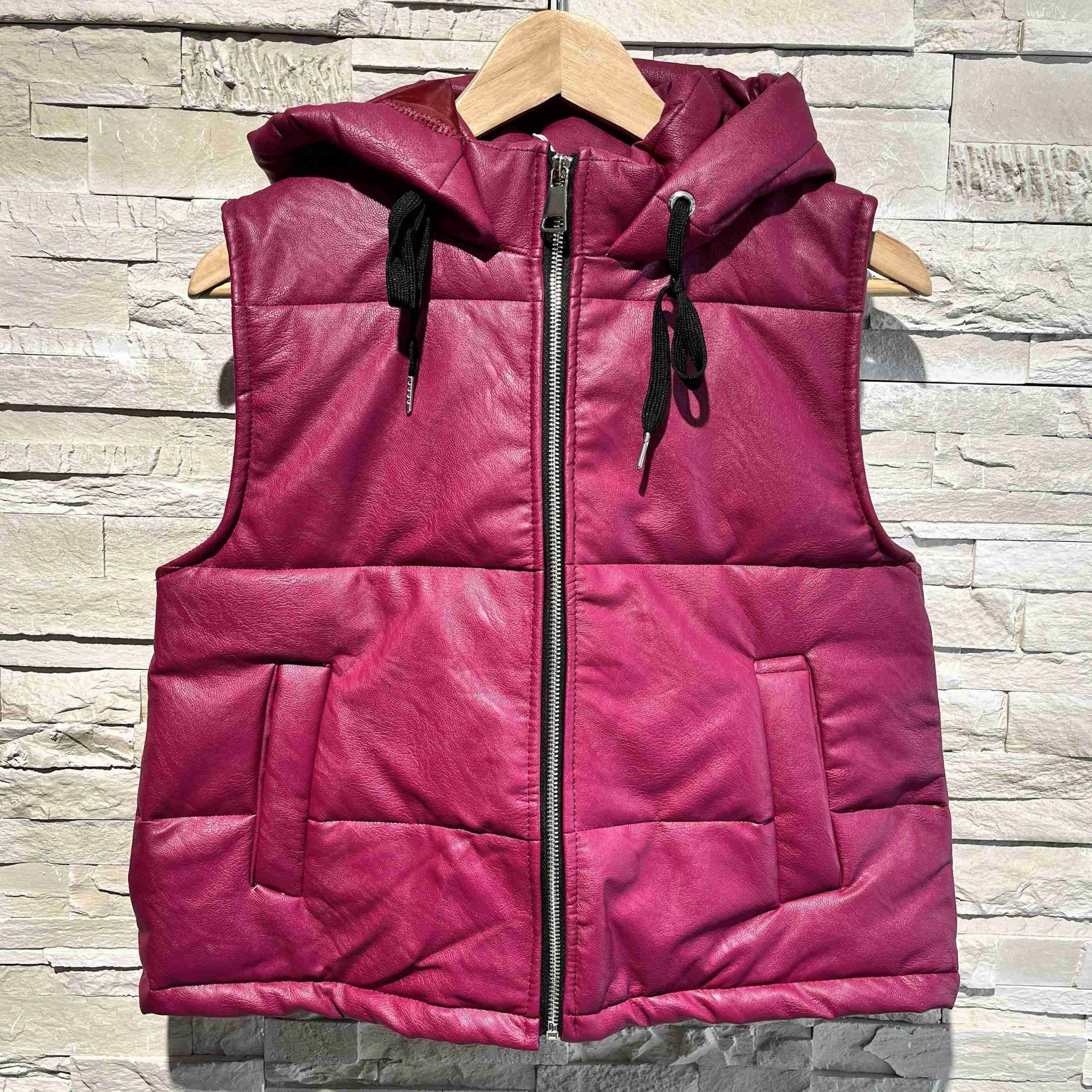 Gilet ecopelle