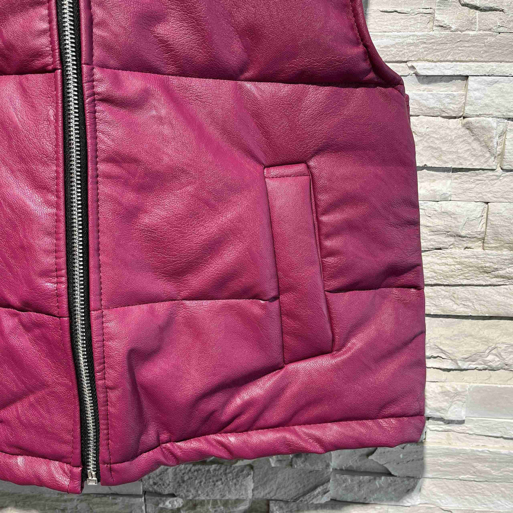 Gilet ecopelle