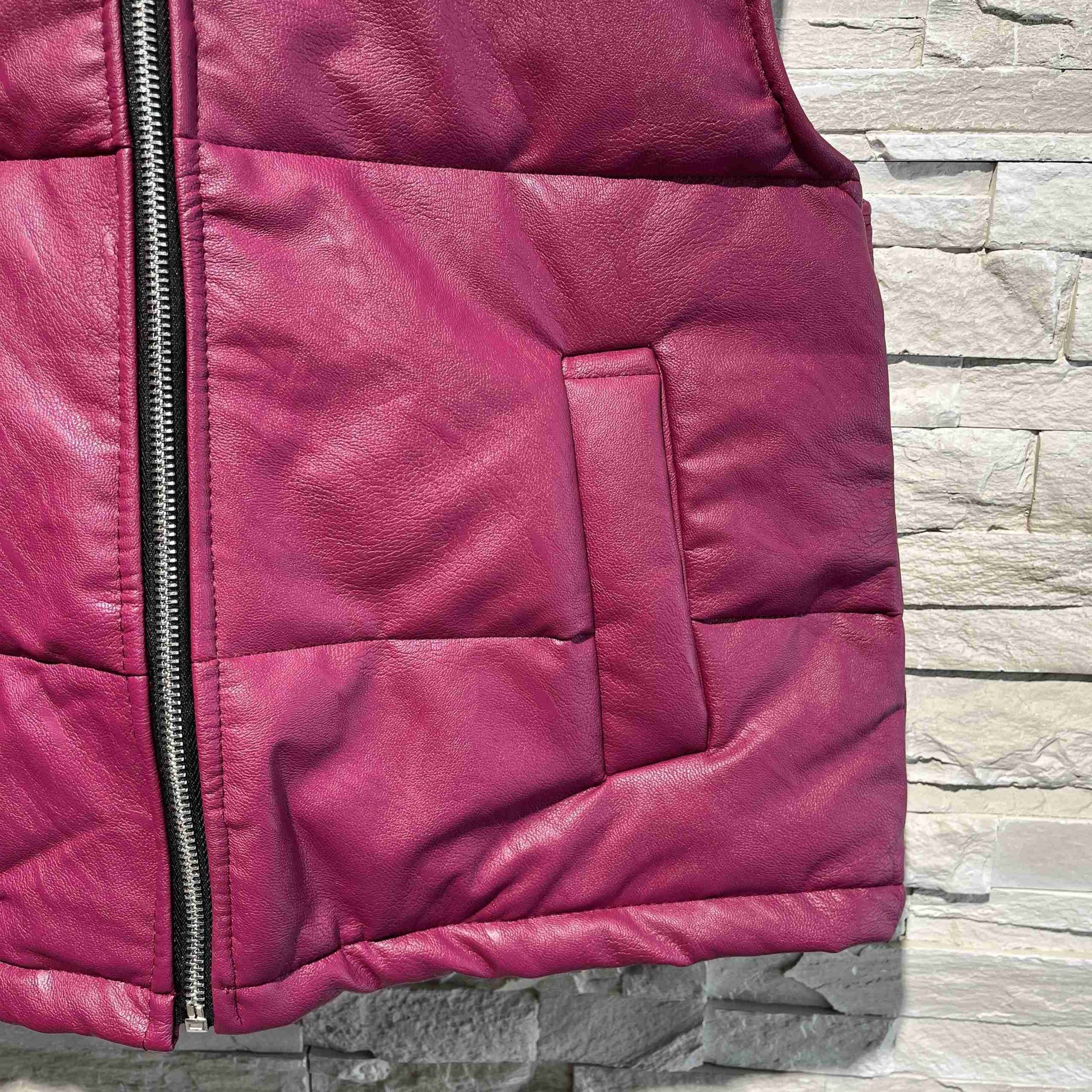 Gilet ecopelle