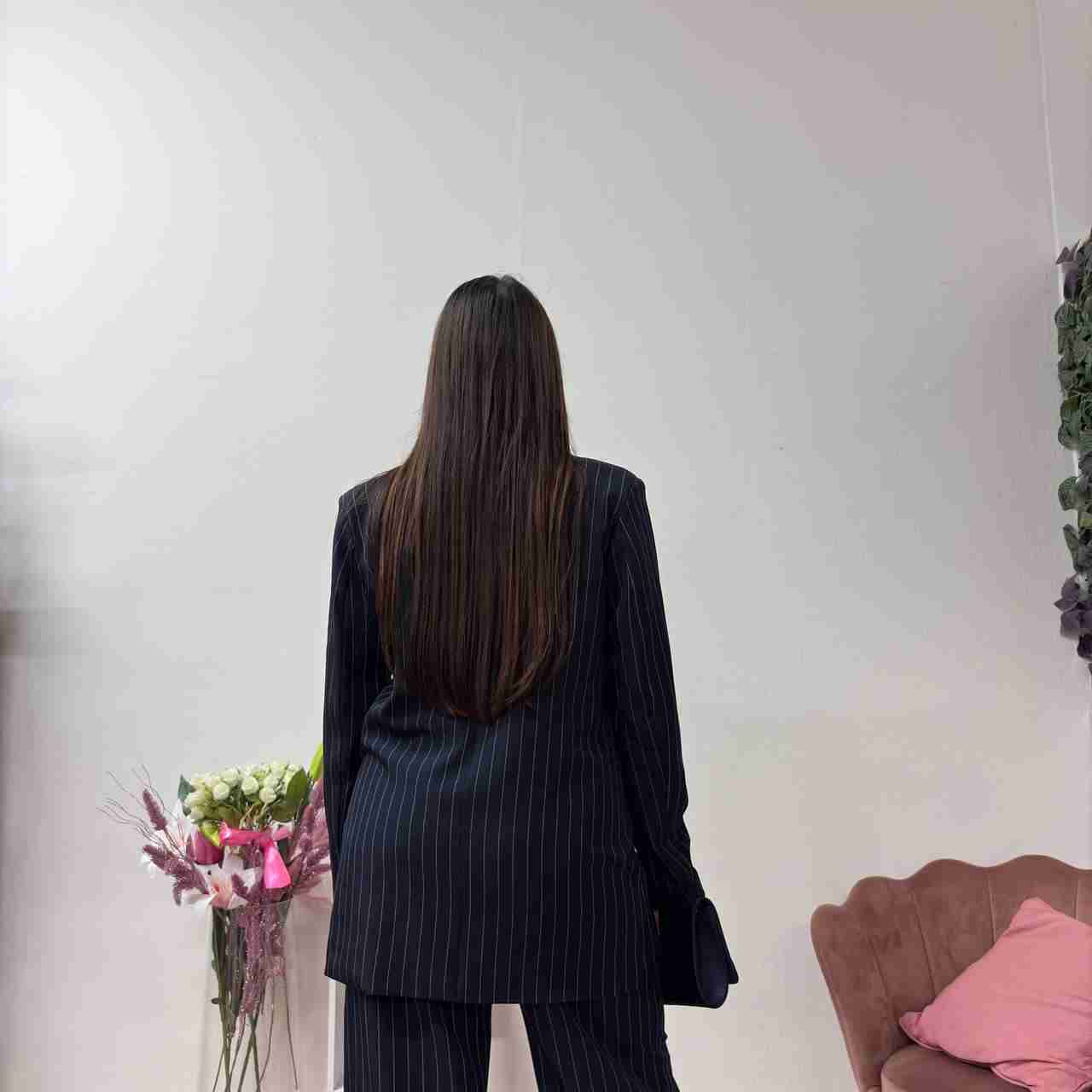 Blazer gessato
