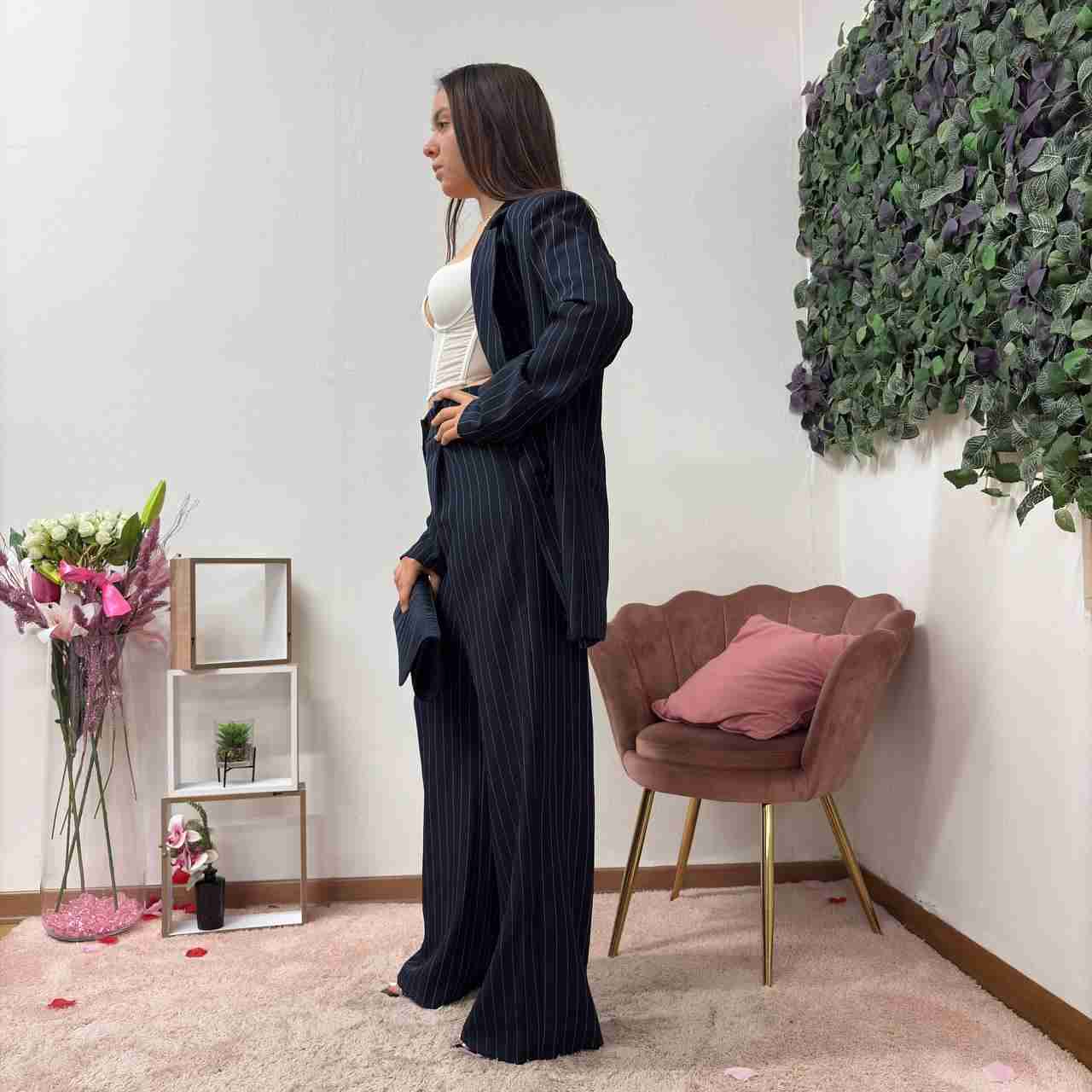 Blazer gessato