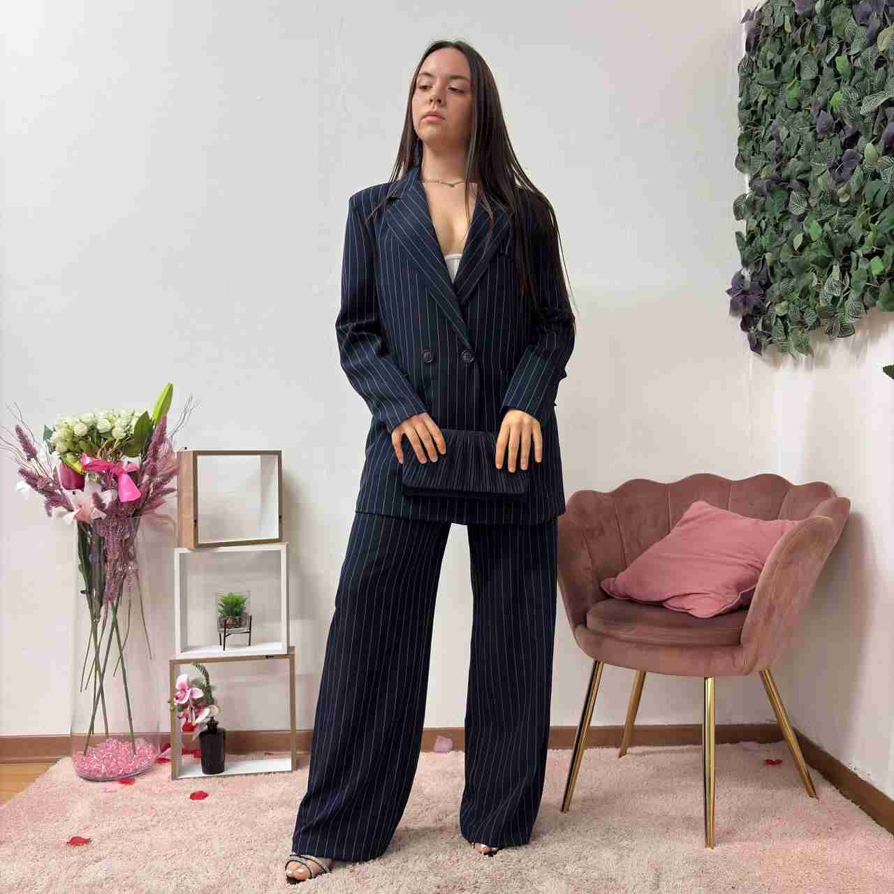 Blazer gessato