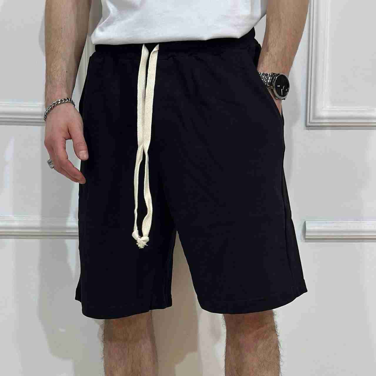 Pantaloncini in tuta con elastico