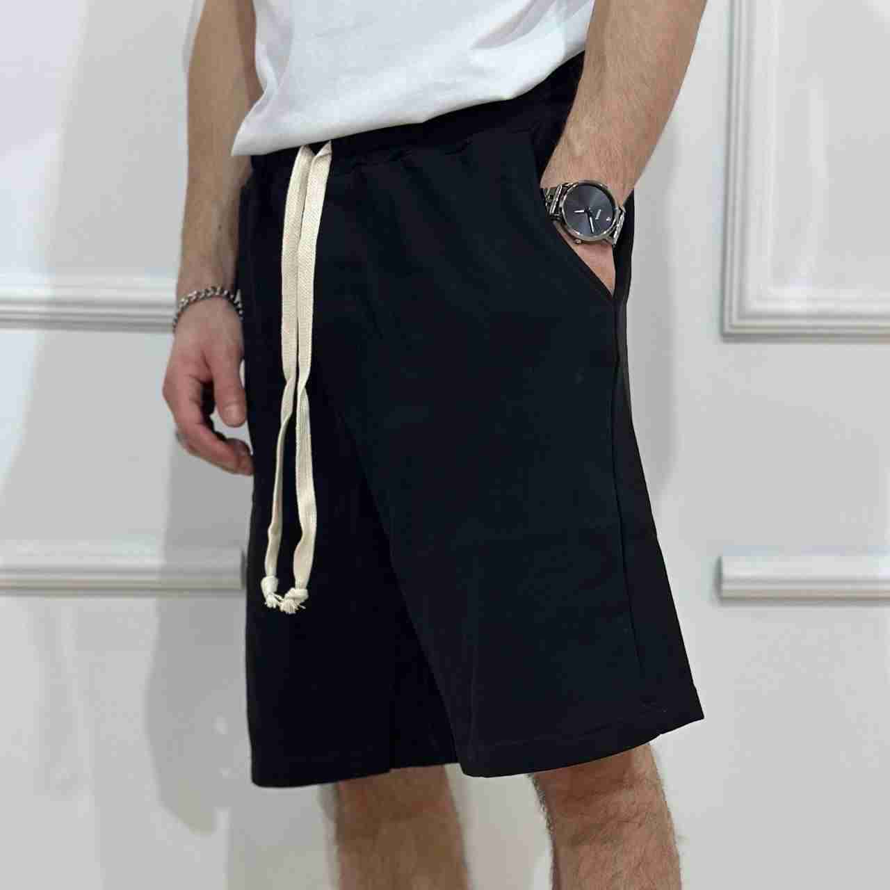 Pantaloncini in tuta con elastico