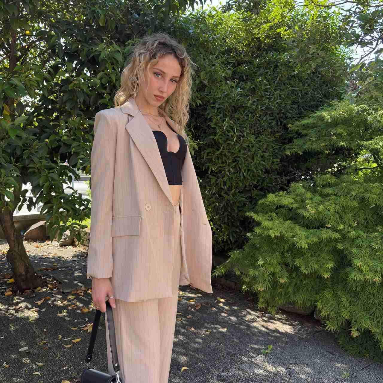 Blazer gessato