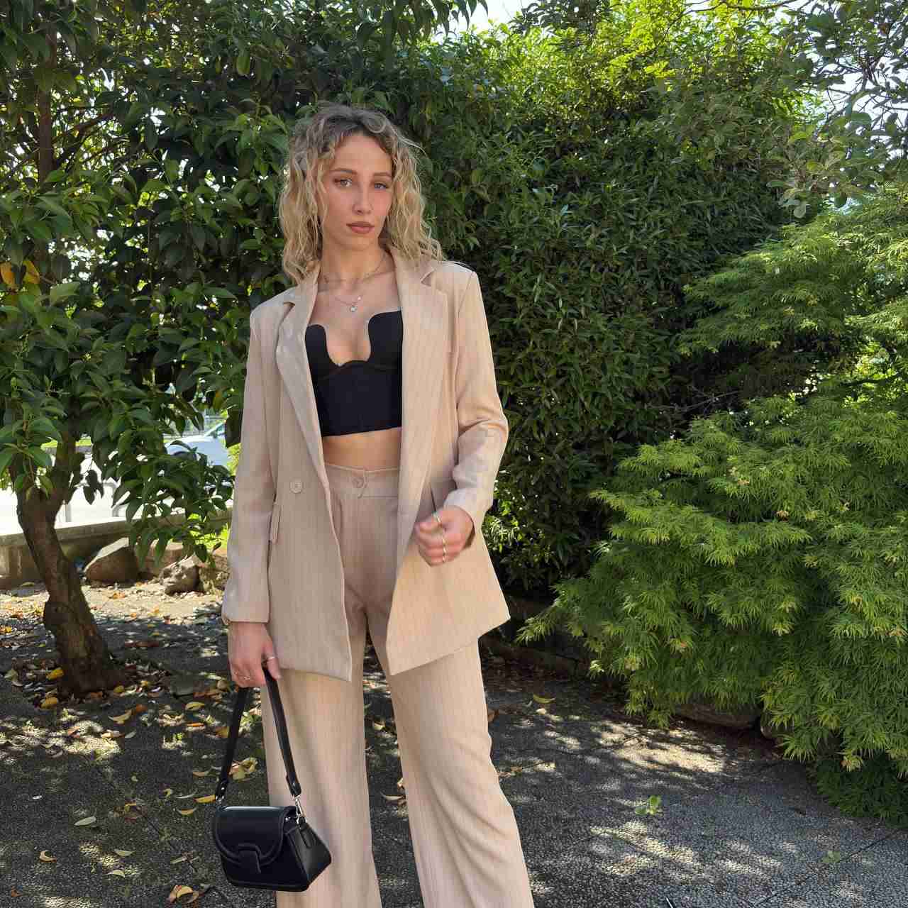 Blazer gessato