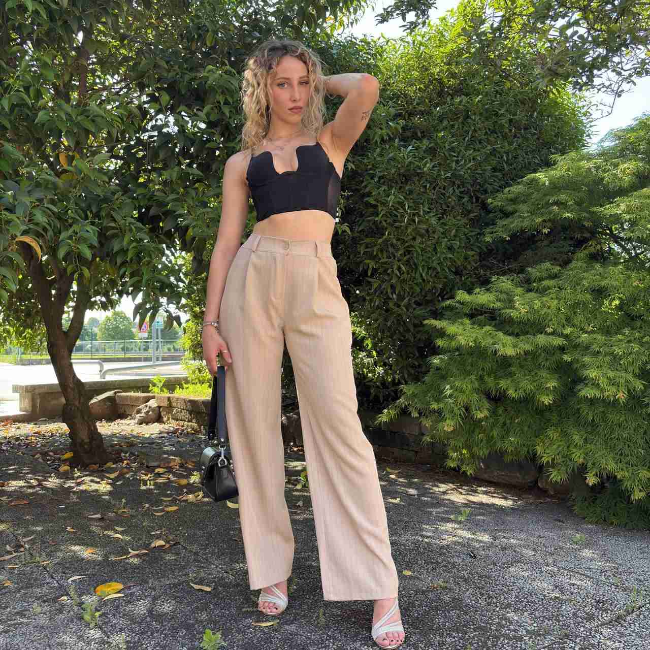 Pantaloni gessato