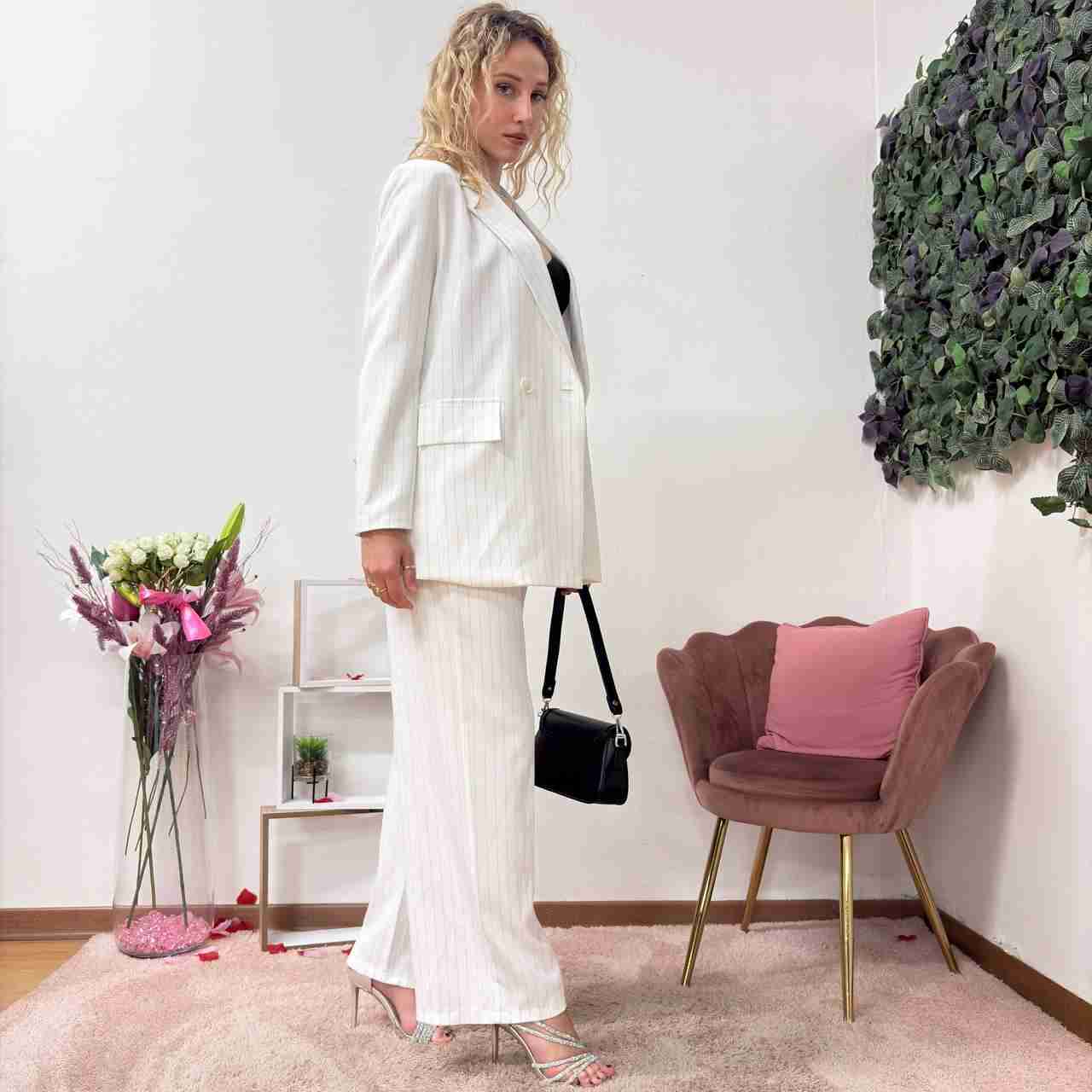 Blazer gessato