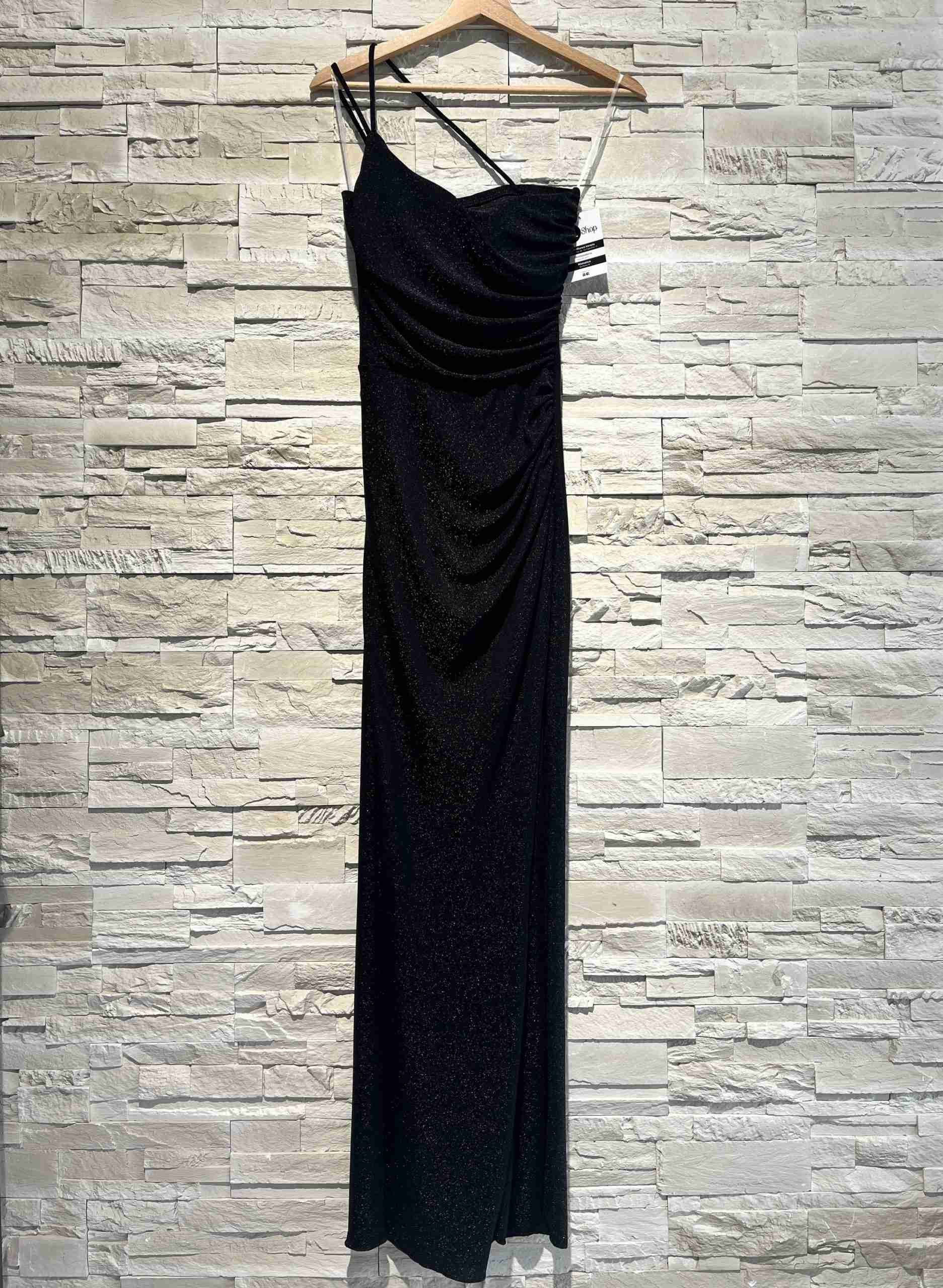 Abito lungo in lurex