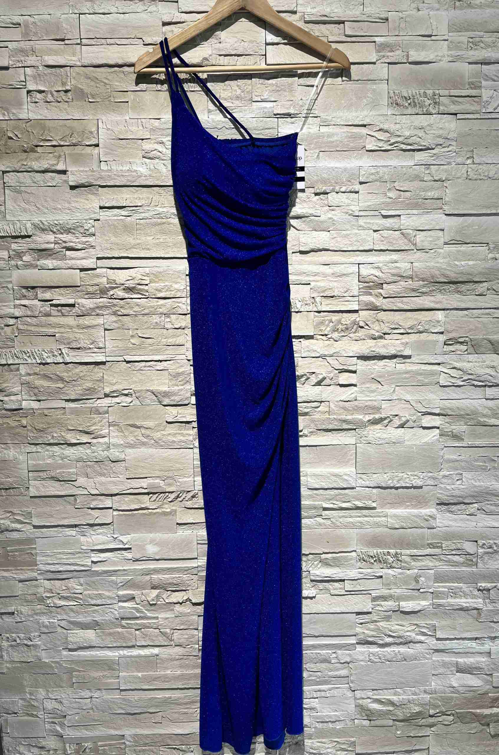 Abito lungo in lurex