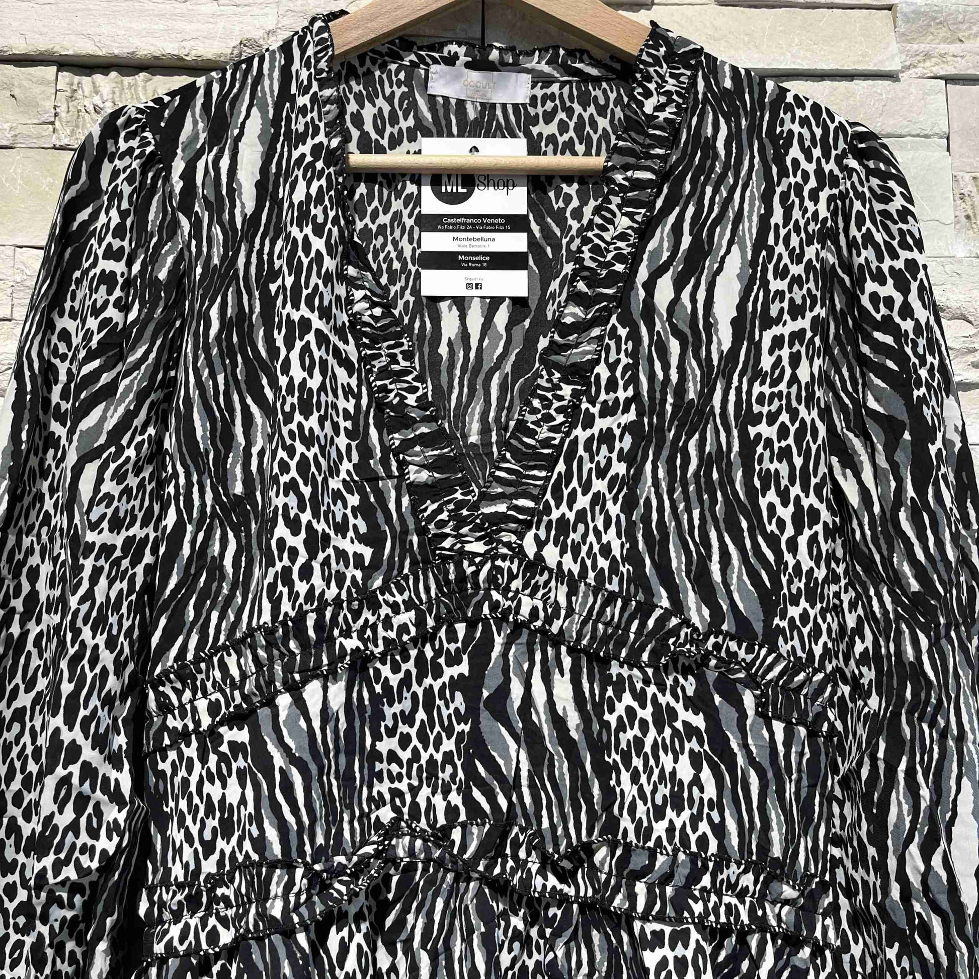 Vestito zebra