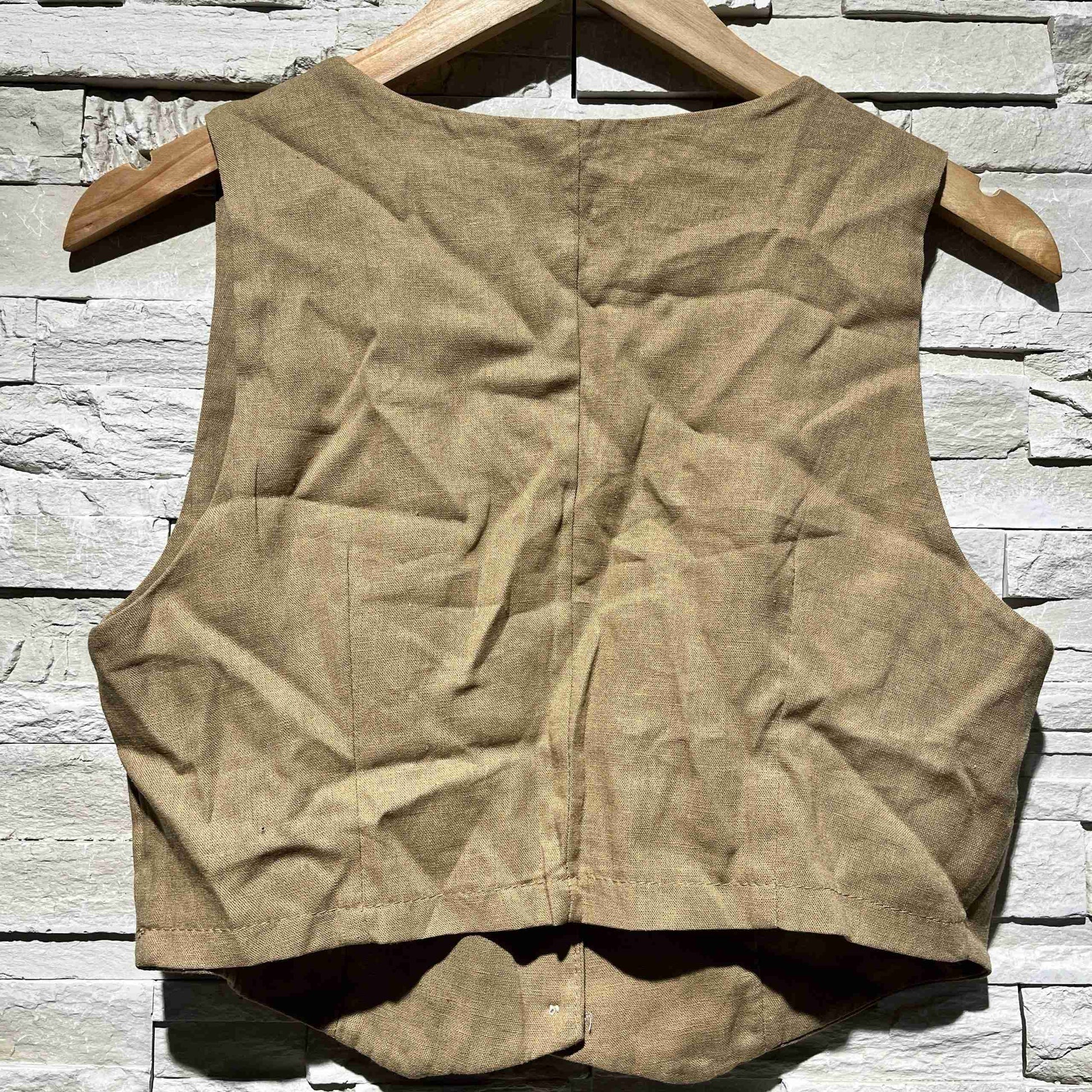 Gilet in lino