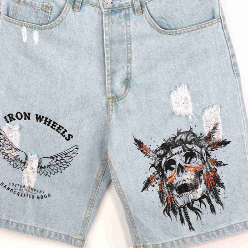 Pantaloncini iron wheels