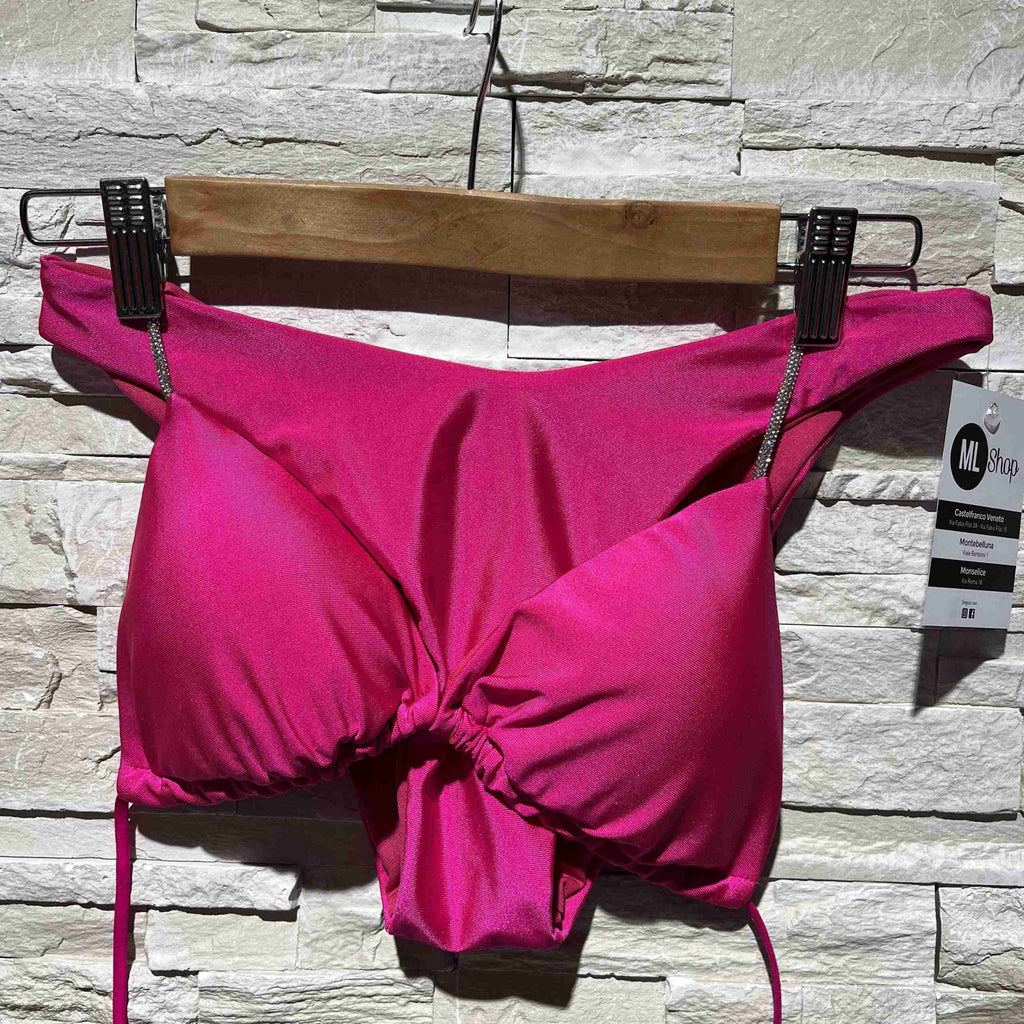 Bikini con laccio glitter
