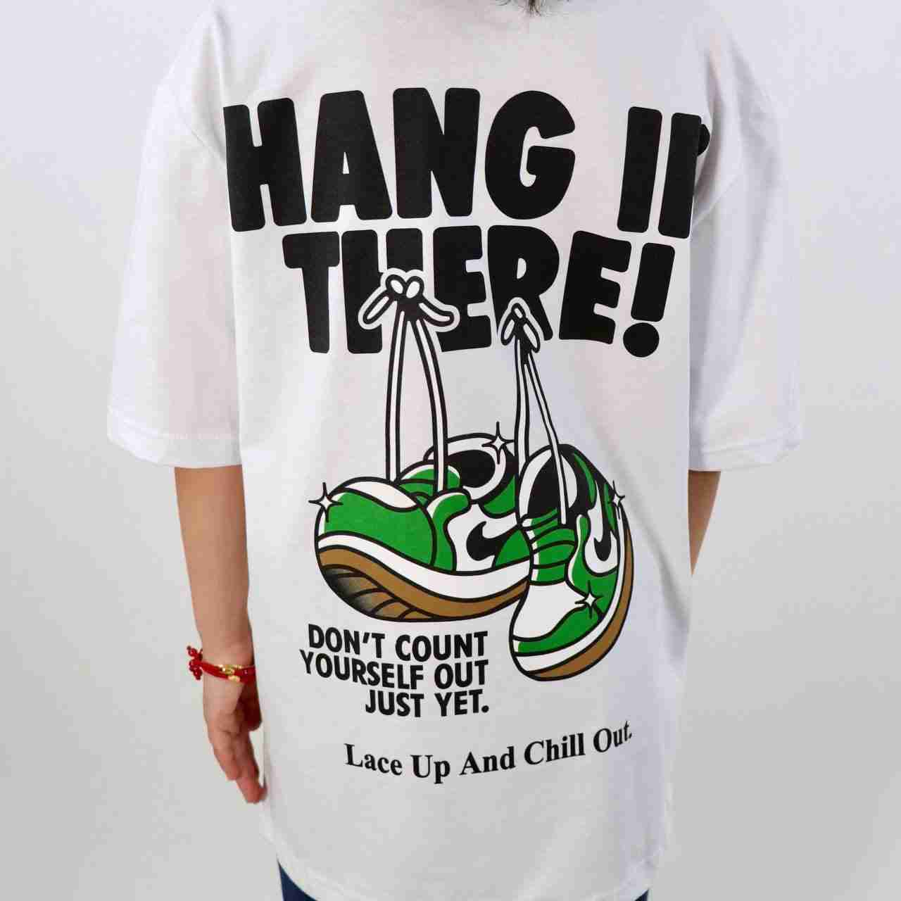 T-shirt hang in there
