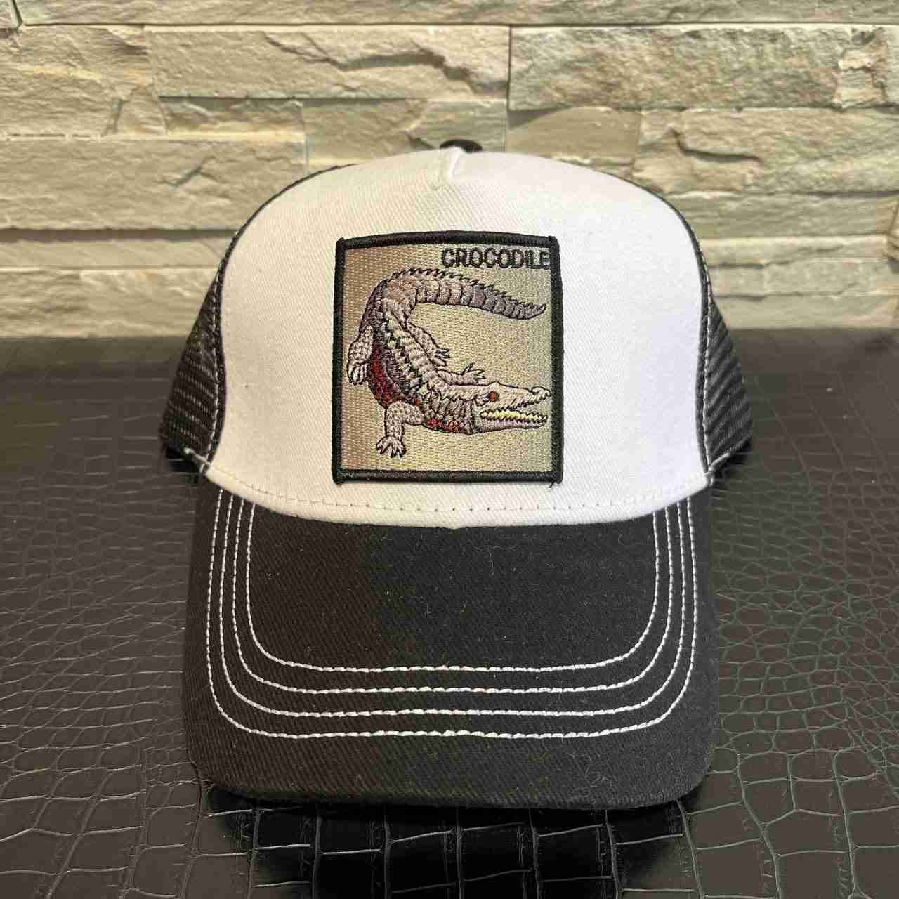 Cappellino crocodile