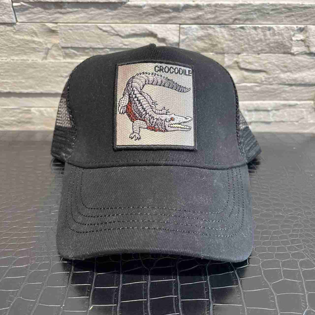 Cappellino crocodile