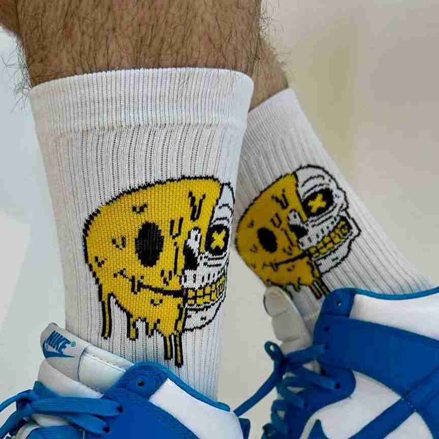 Calzini skull emoji
