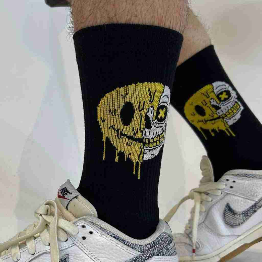 Calzini skull emoji