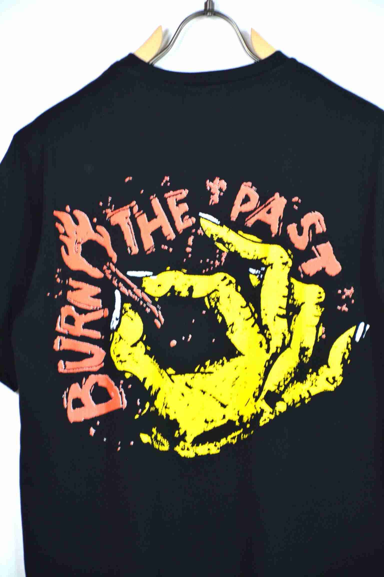 T-shirt burn