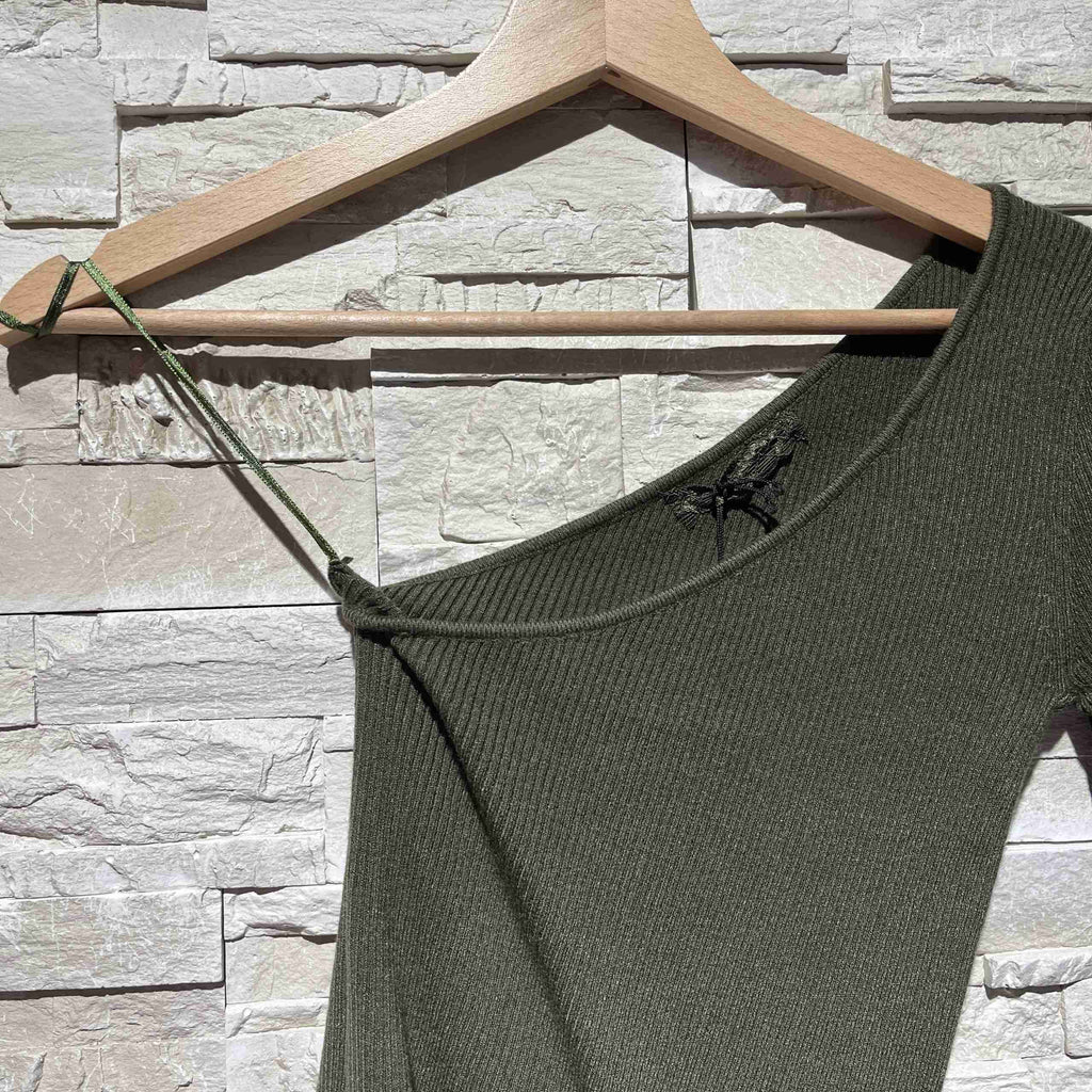 Maglioncino one shoulder