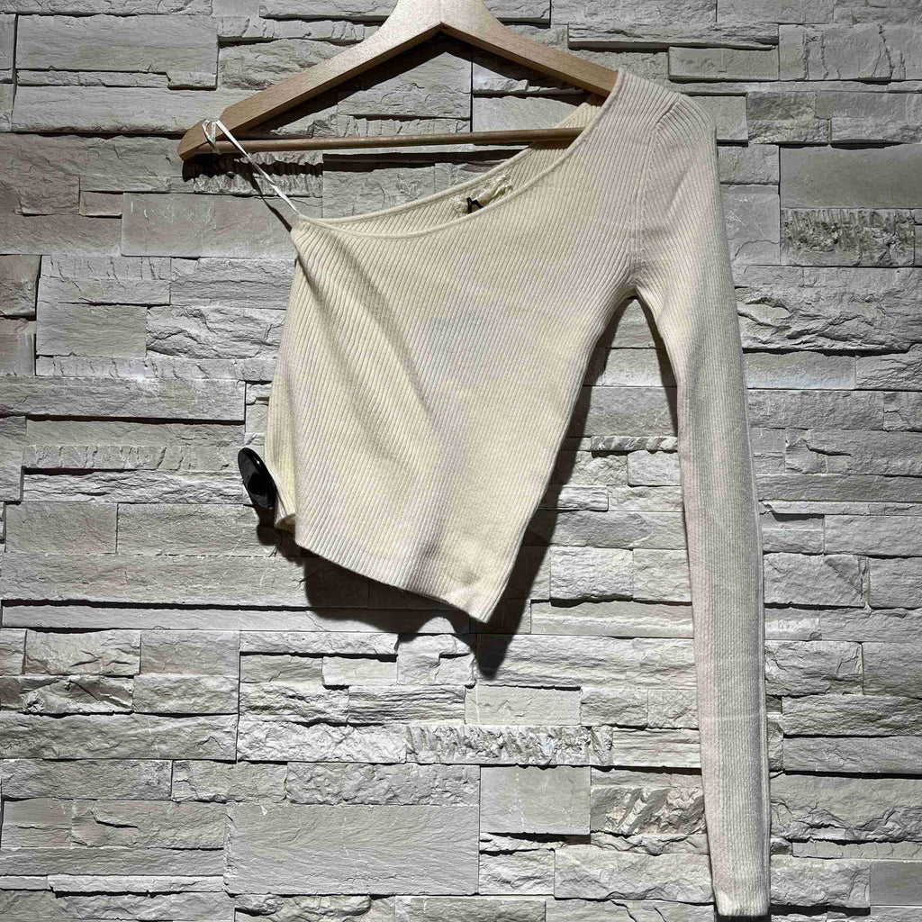 Maglioncino one shoulder
