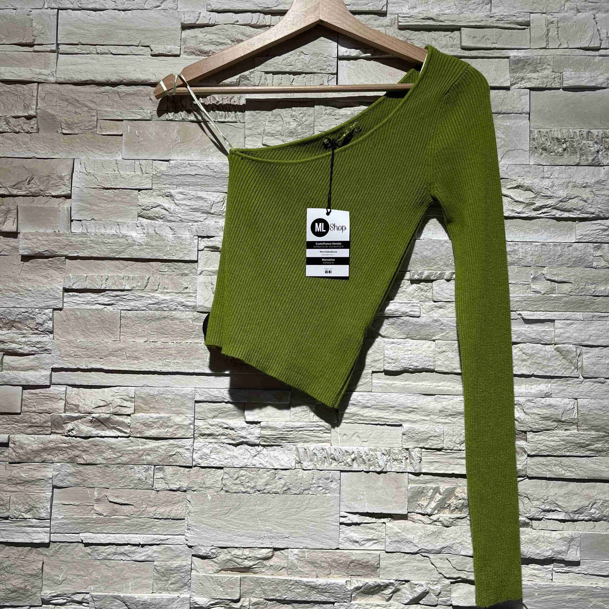Maglioncino one shoulder