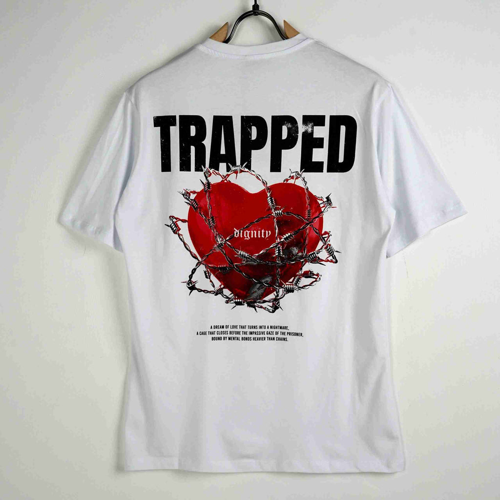 T-shirt trapped