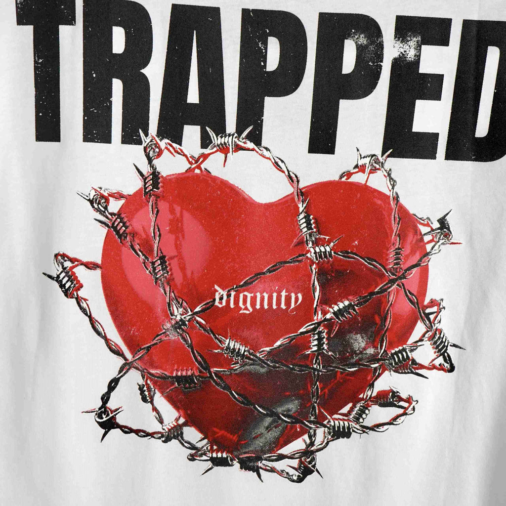 T-shirt trapped