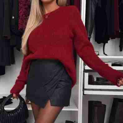 Maglione fiocchi