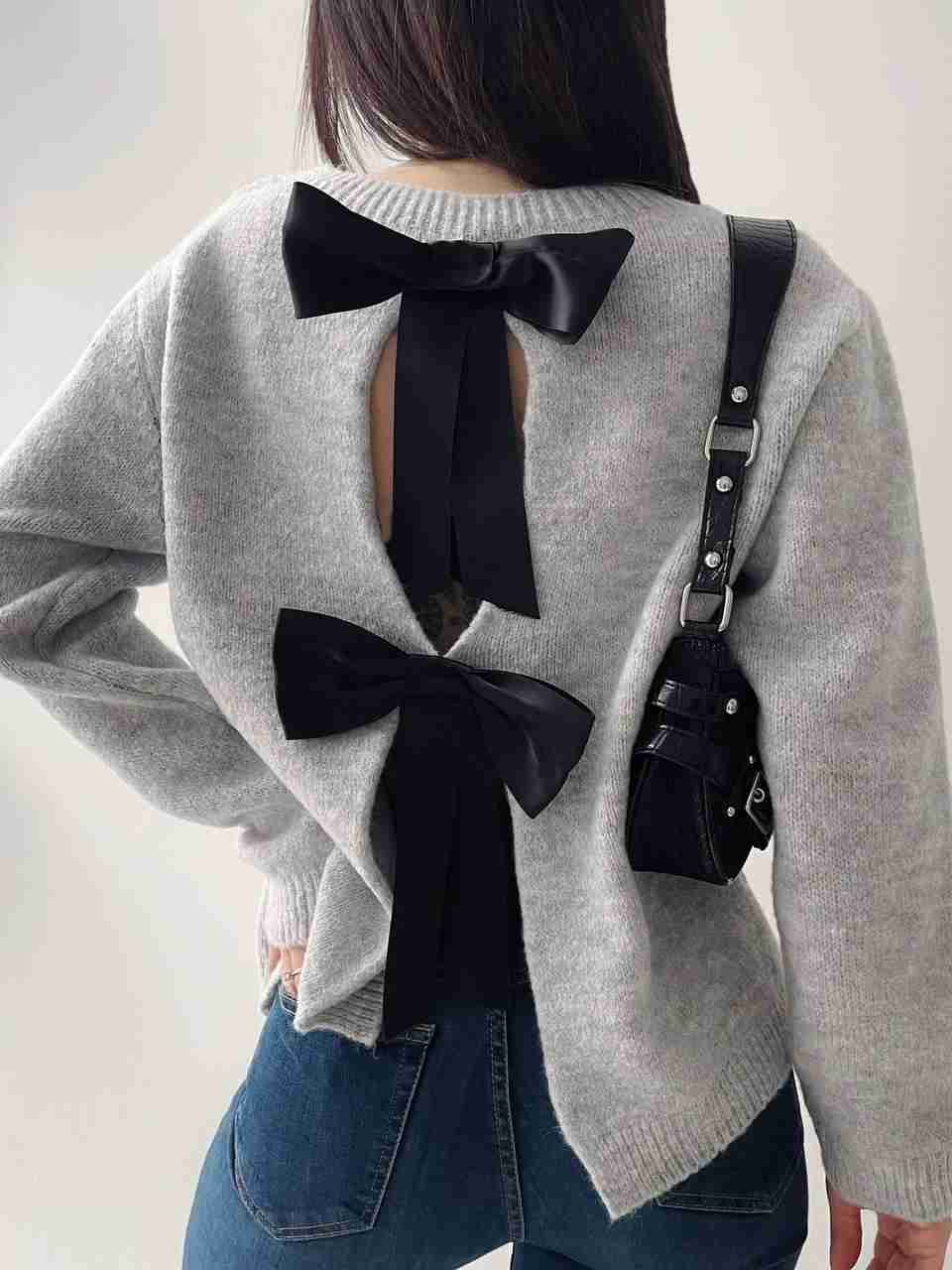 Maglione fiocchi