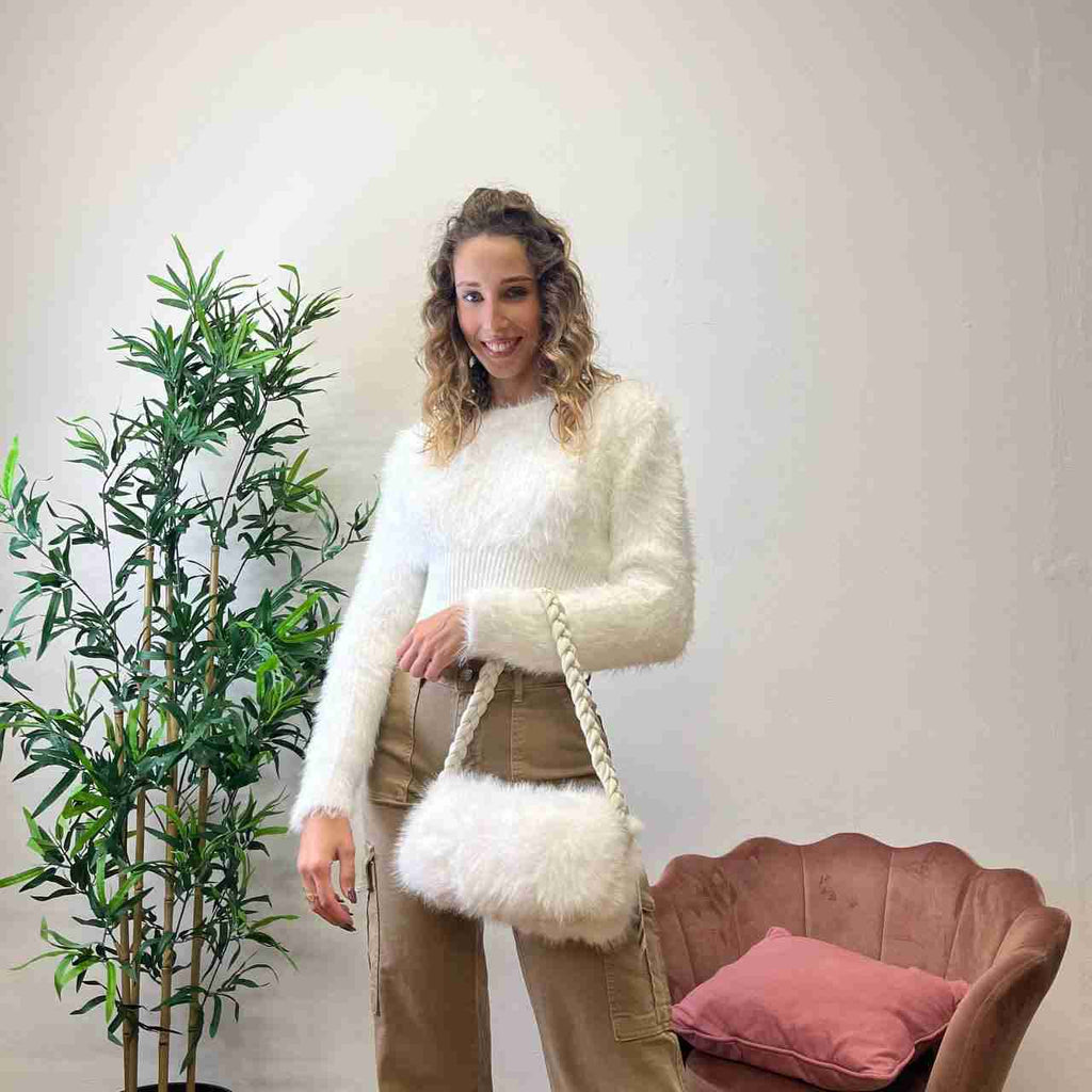 Maglione peluche