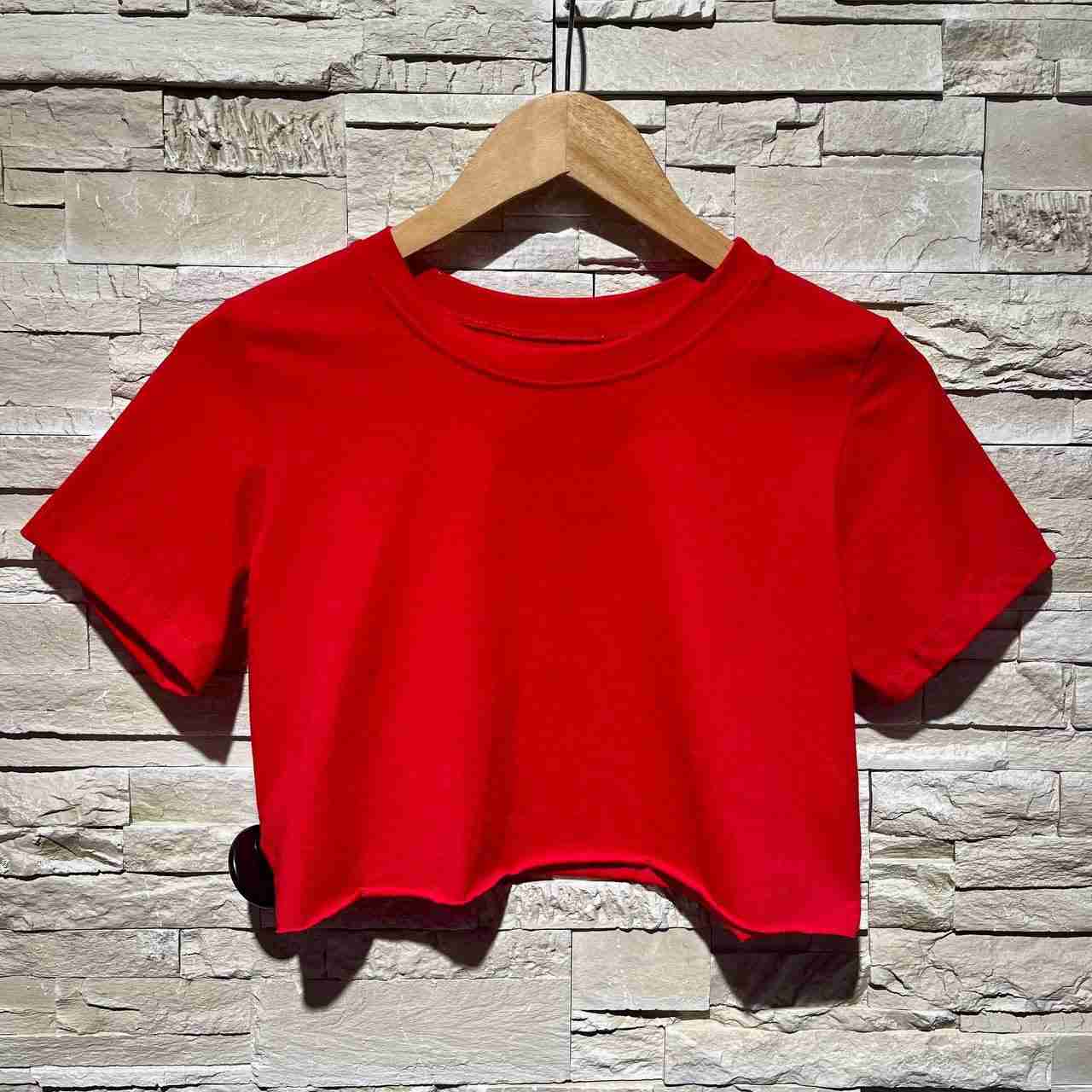 T-shirt crop basic