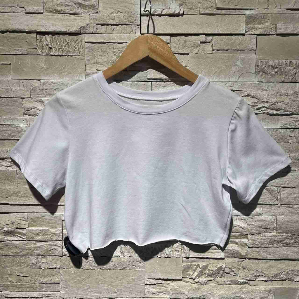 T-shirt crop basic