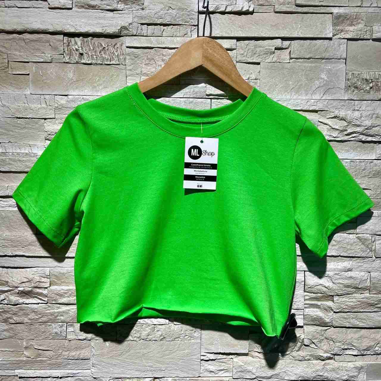 T-shirt crop basic