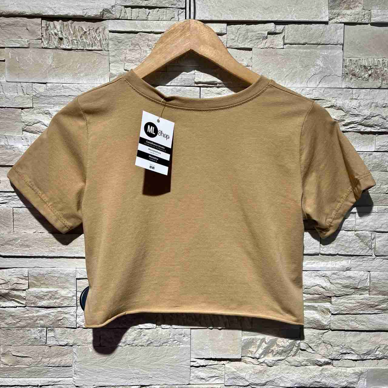 T-shirt crop basic