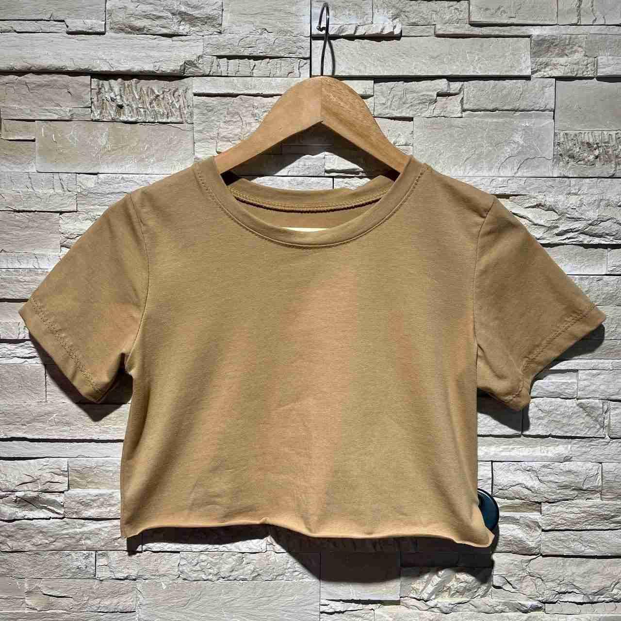 T-shirt crop basic