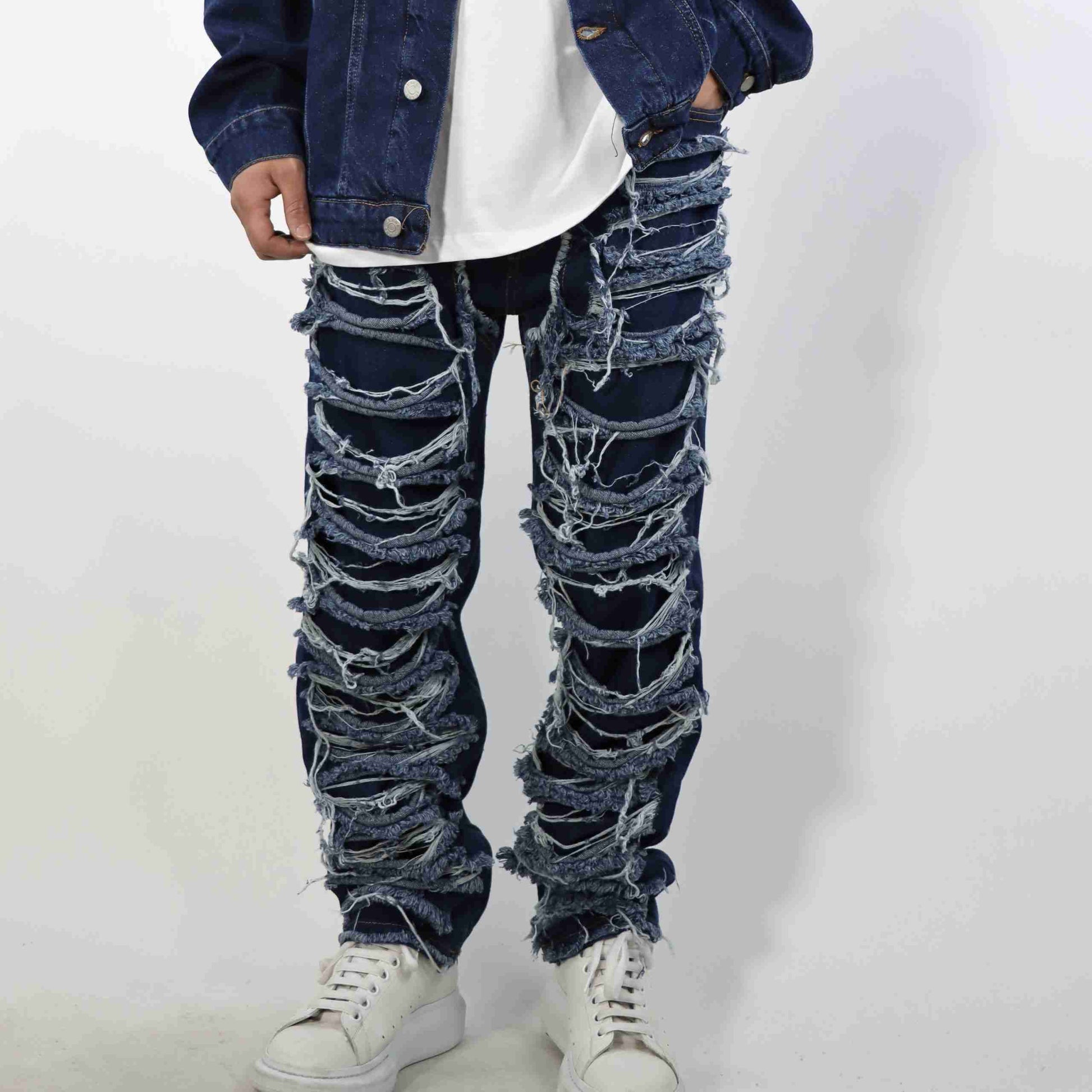 Jeans strappati street