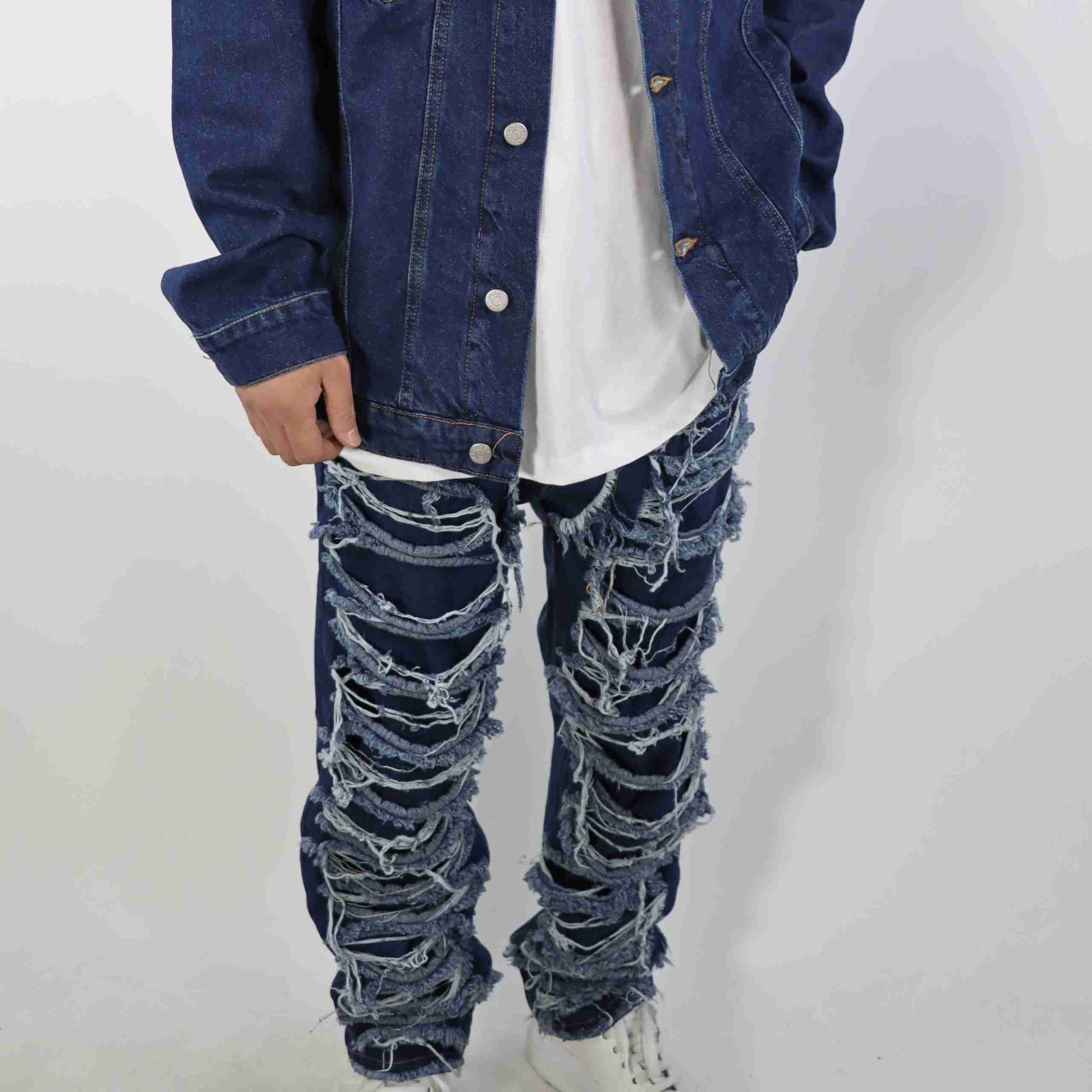 Jeans strappati street