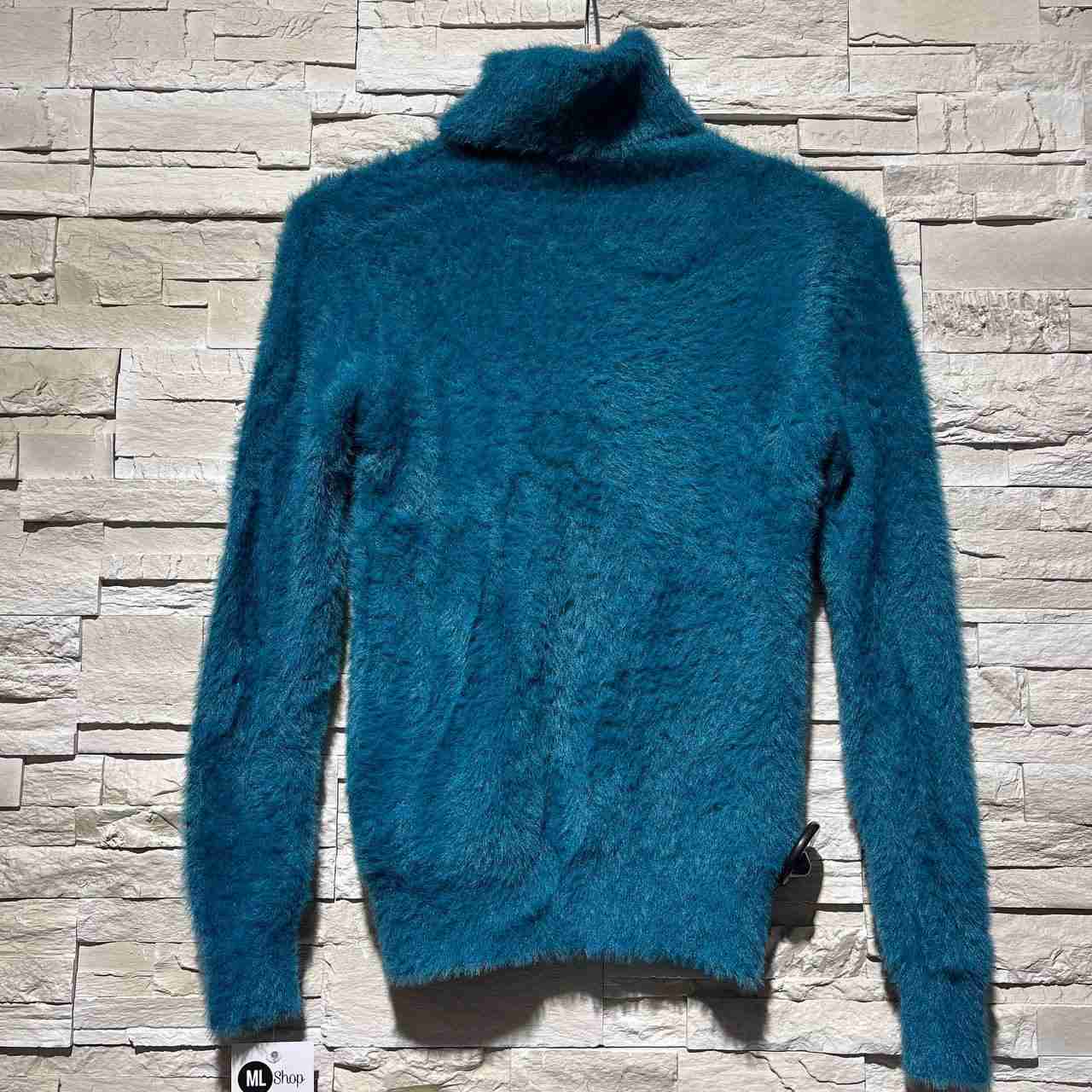 Maglione peluche dolcevita