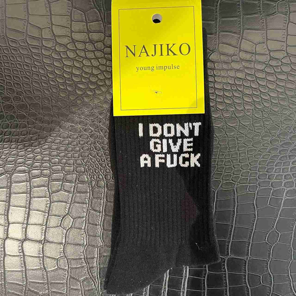 Calzini i don’t give a fuck