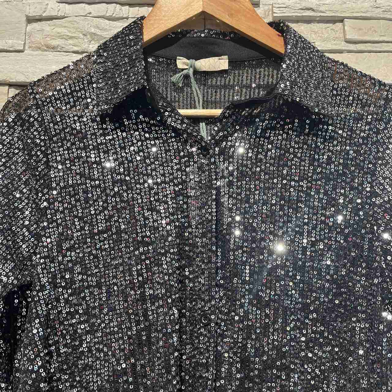Camicia paillettes