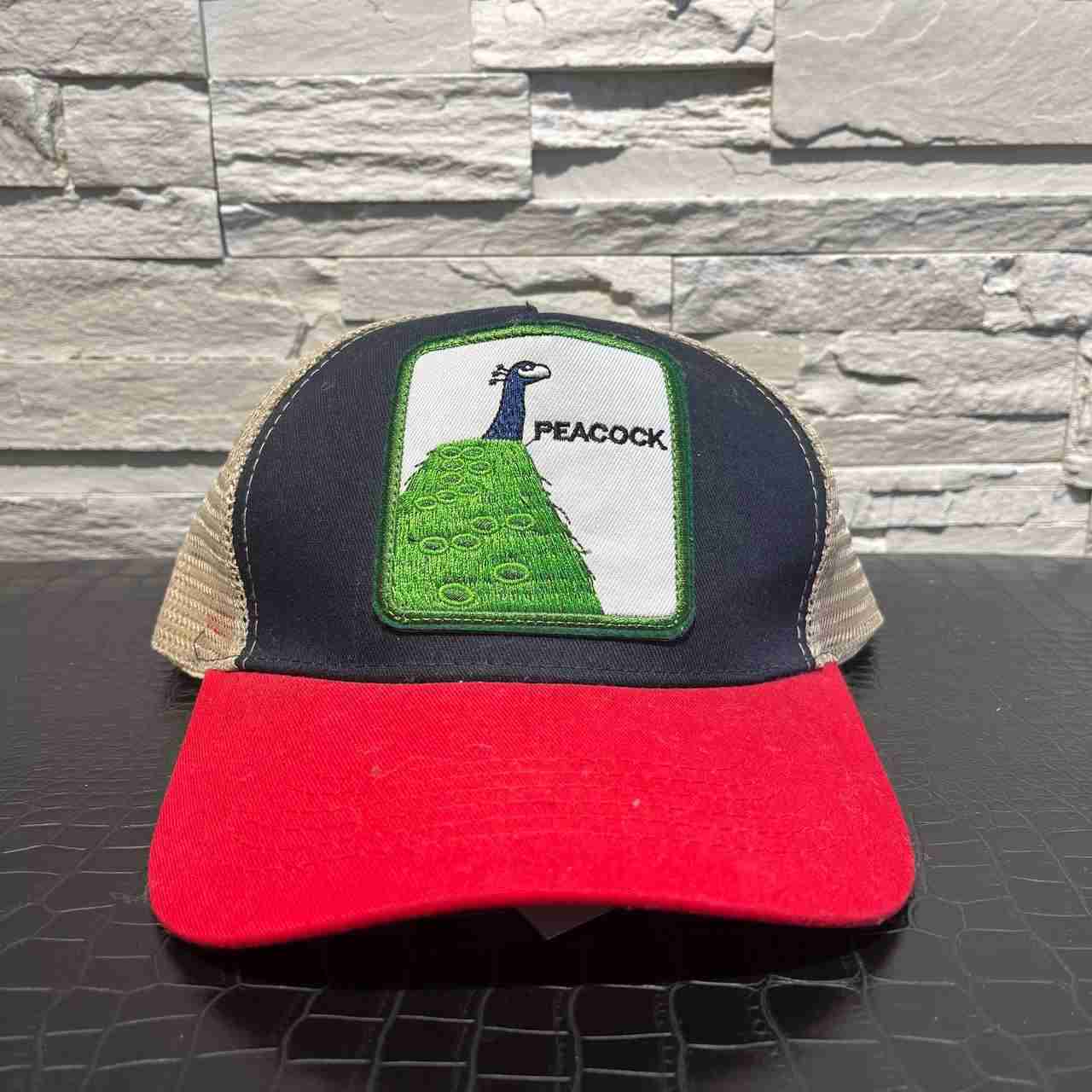Cappellino peacock