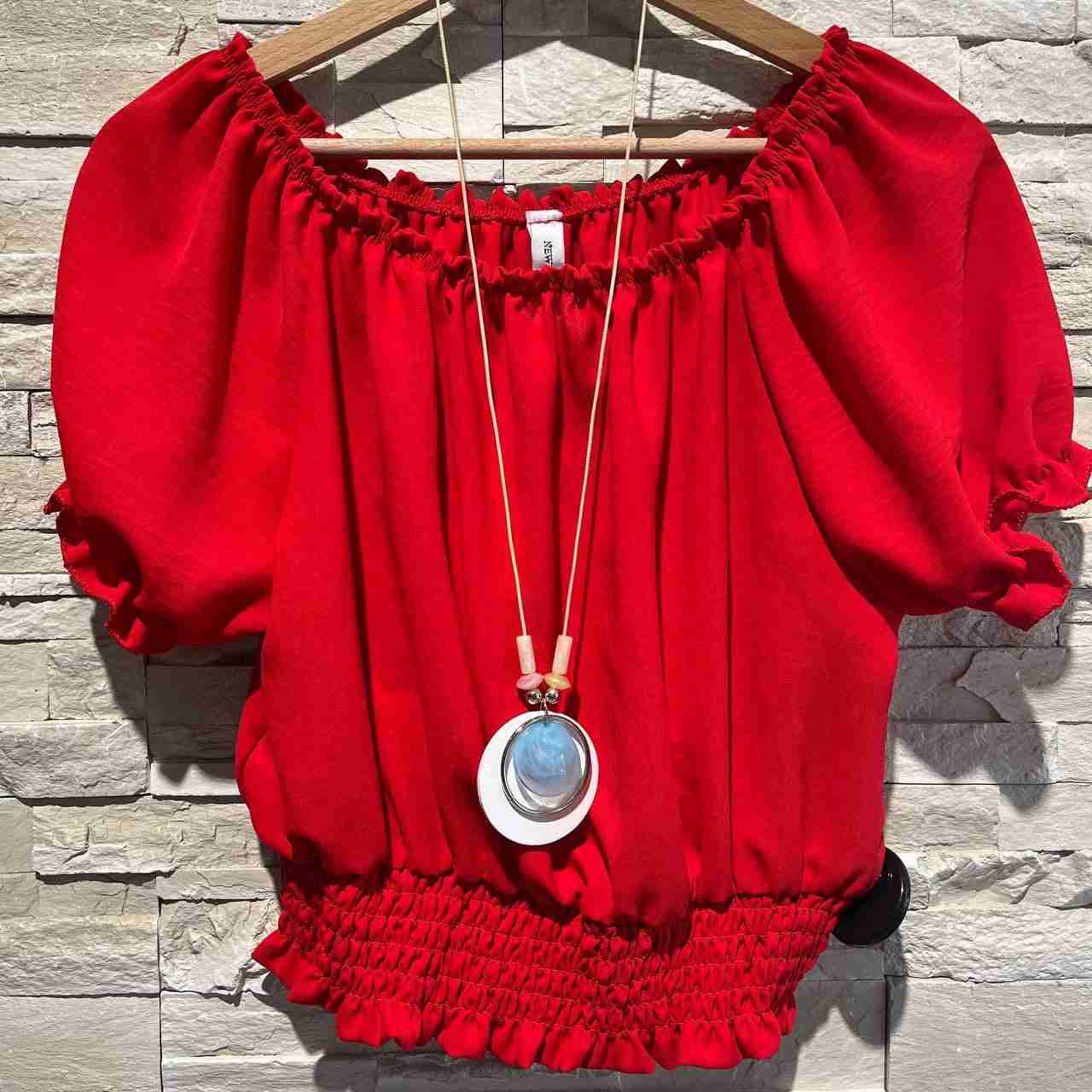 Blusa crop