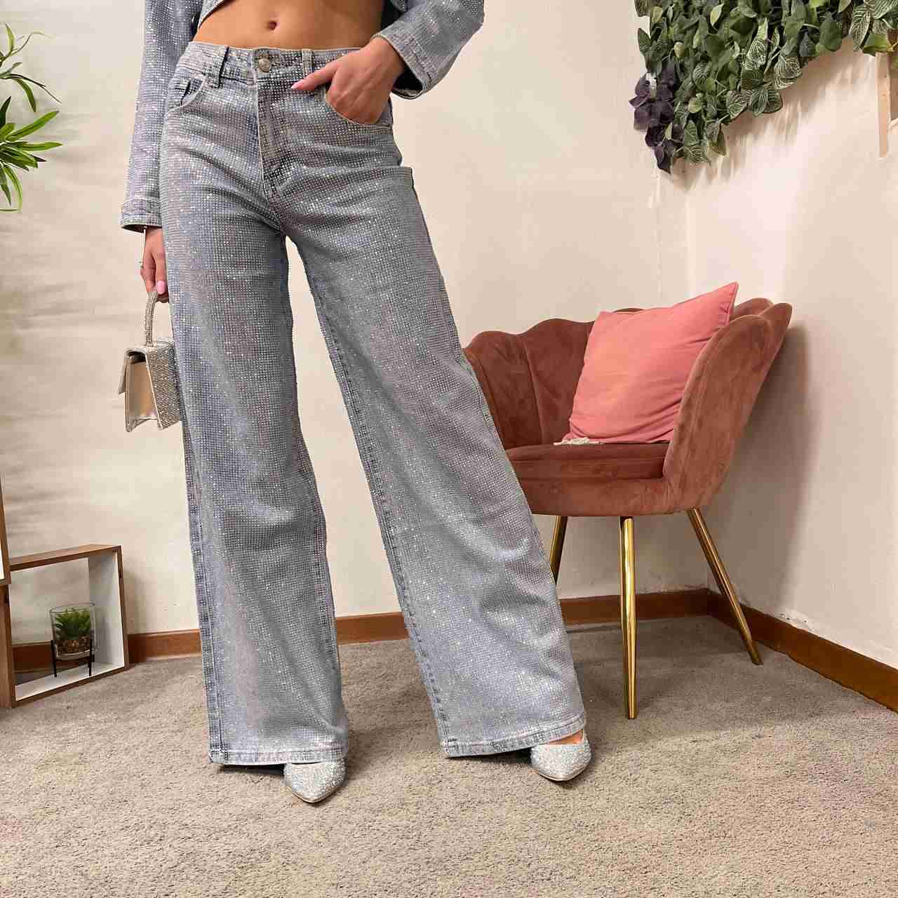 Jeans glam