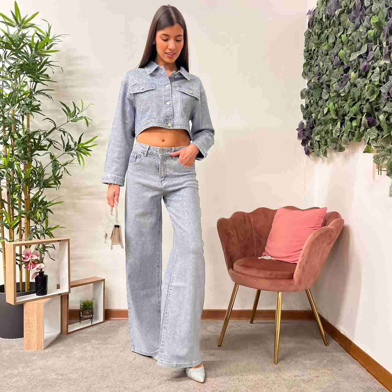Jeans glam
